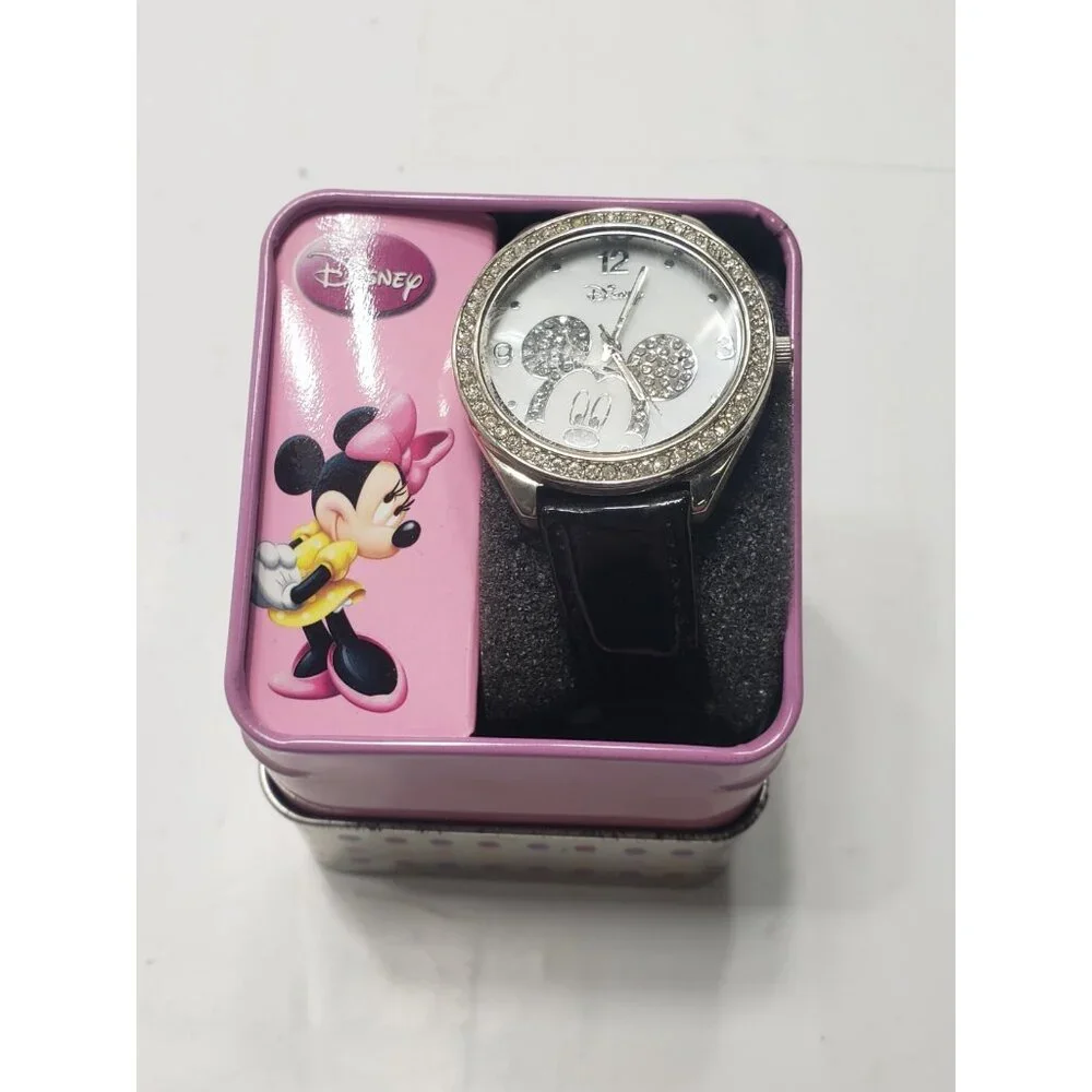 Lot of 2 Mickey Mouse Talking Time & Accutime Disney Mickey Mouse MR2133 Watches